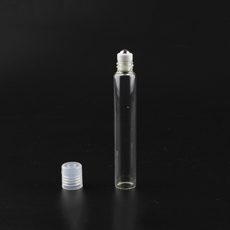 100pcs BLP-10ml empty round glass roller bottle for olive oil