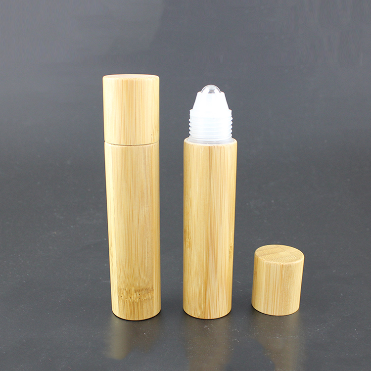 BPP-15ml 20ml bamboo plastic roller bottle 100pcs available