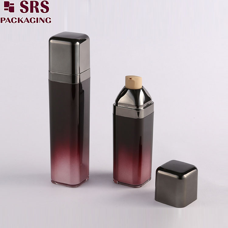 A056&J056 square cream jar and airless bottle