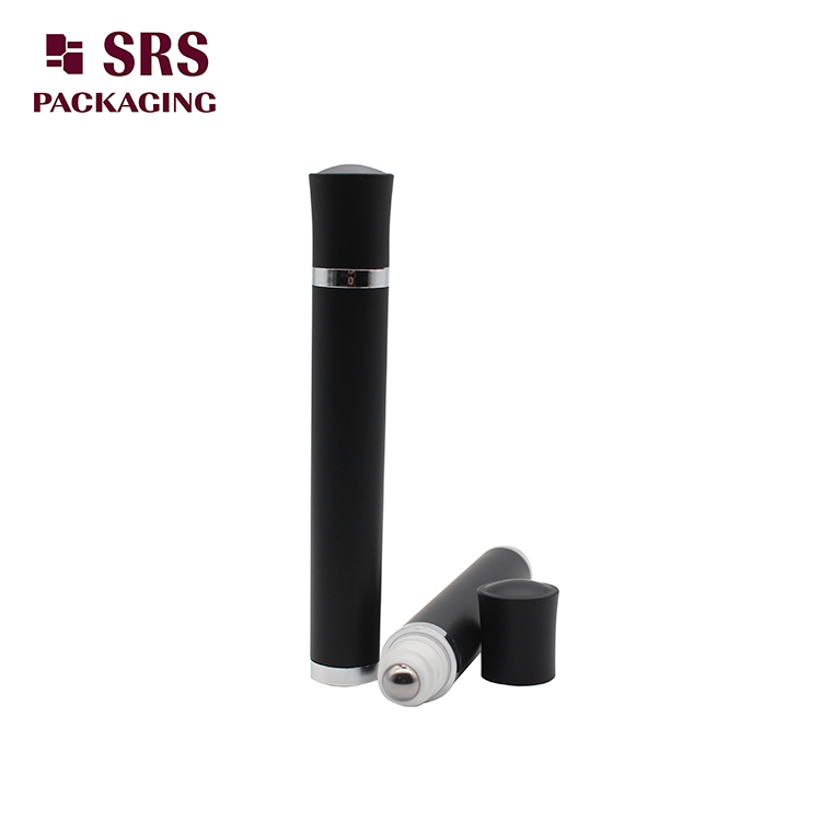 DR004 SRS Cosmetic 10ml Black Roll on Bottle for Eye Serum