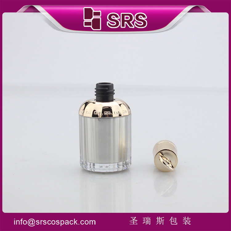 NP002 empty Acrylic birdcage shape nail polish Bottle
