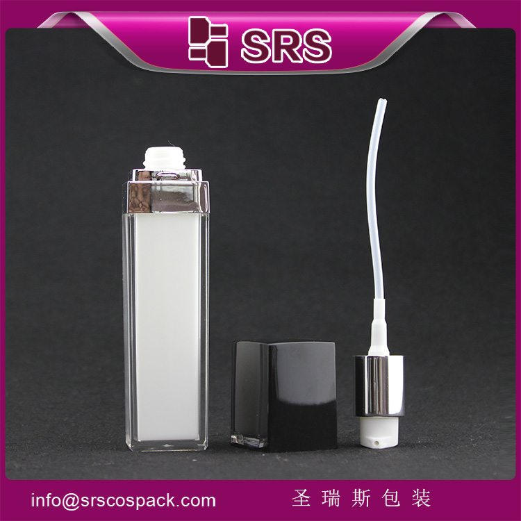 L050 acrylic moisture skin spray bottle square packaging 140ml