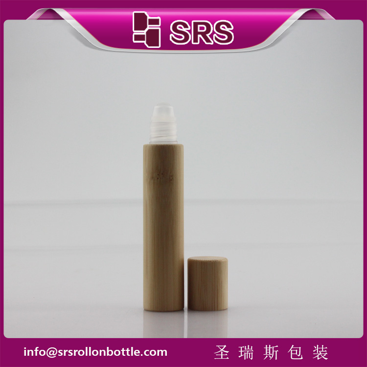 SRS Cosmetic 8ml Bamboo Roll on Bottle for Eye Cream