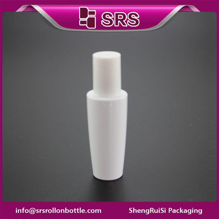 PET-15ML injection white Color 15ml Empty roller Bottle with lid