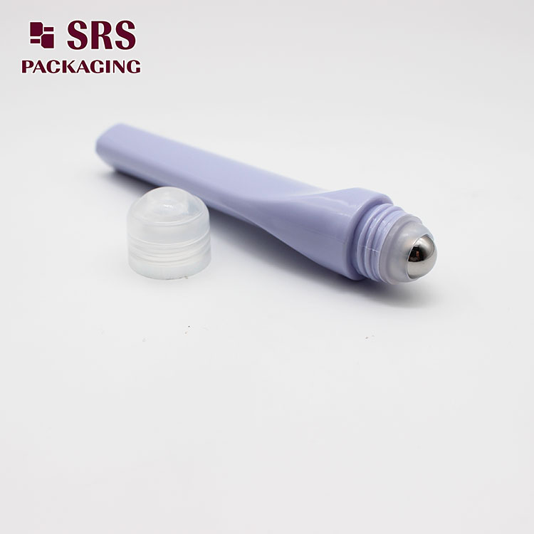 SRS8444 PETG Material 12ml Purple Massage Liquids Empty Roller Bottle Wholesale