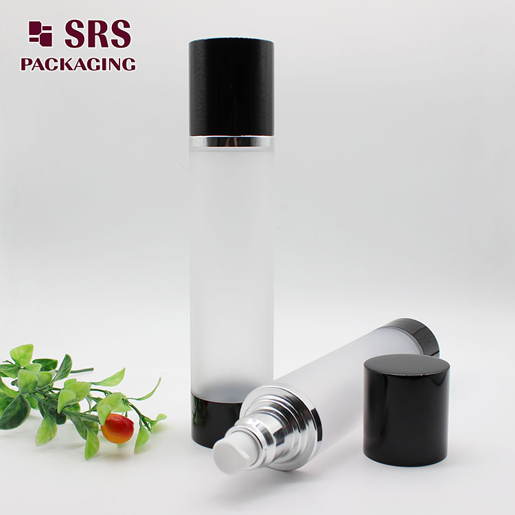 A022 Clear Plastic Lotion Pump Empty 100ML Airless Bottle