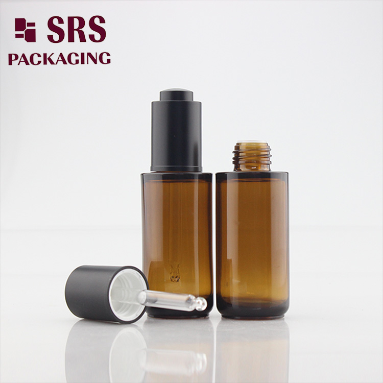 variety of shapes wholesale amber high quality 40ml plastic bottle dropper
