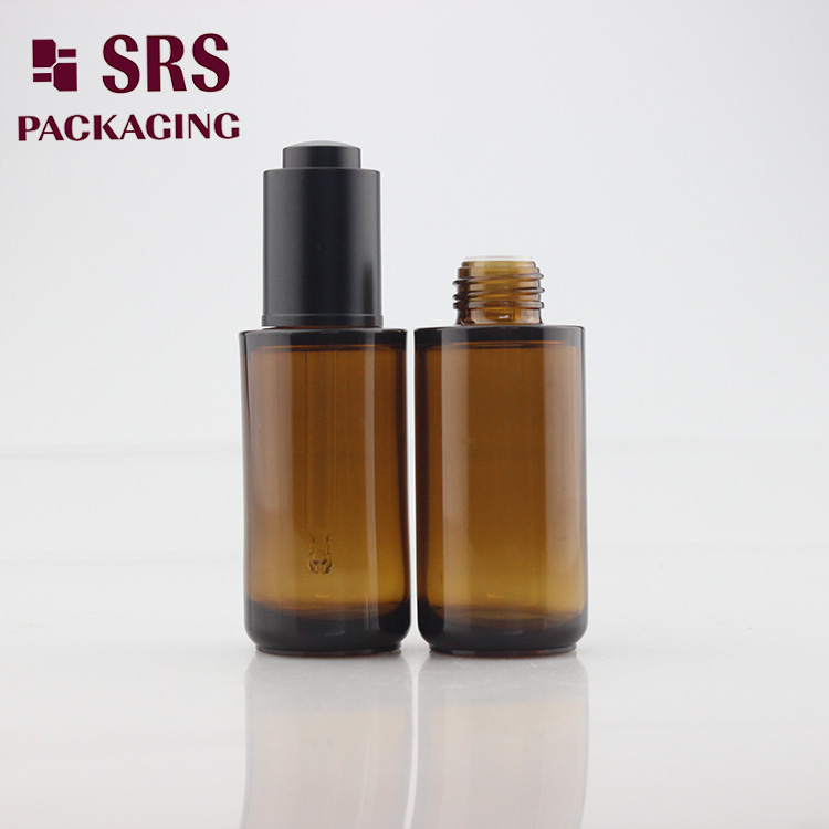 variety of shapes wholesale amber high quality 40ml plastic bottle dropper
