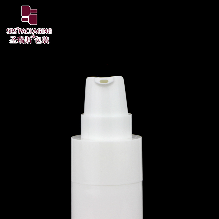 Popular 15ml 30ml 50ml airless pump bottle for cosmetic skin care container
