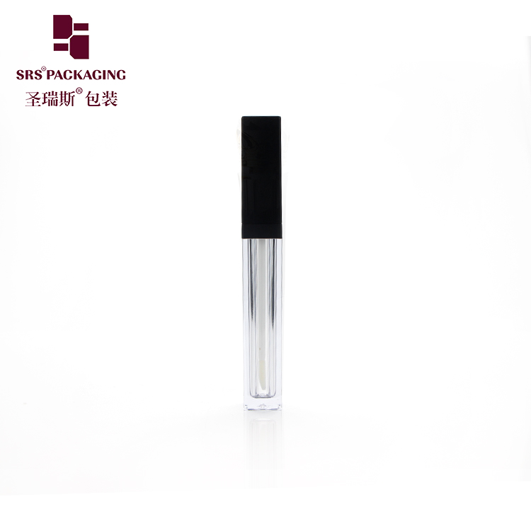 5ml glossy transparent beauty elegant empty lip gloss tube container