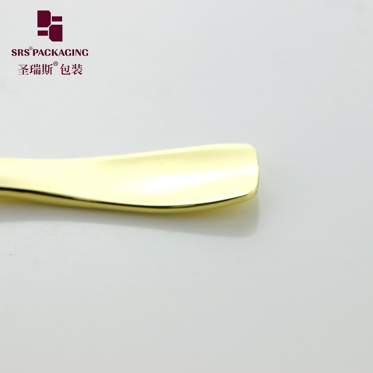 Make up metal cosmetic spoon popular gold silver and rose gold skin care massage beauty tools