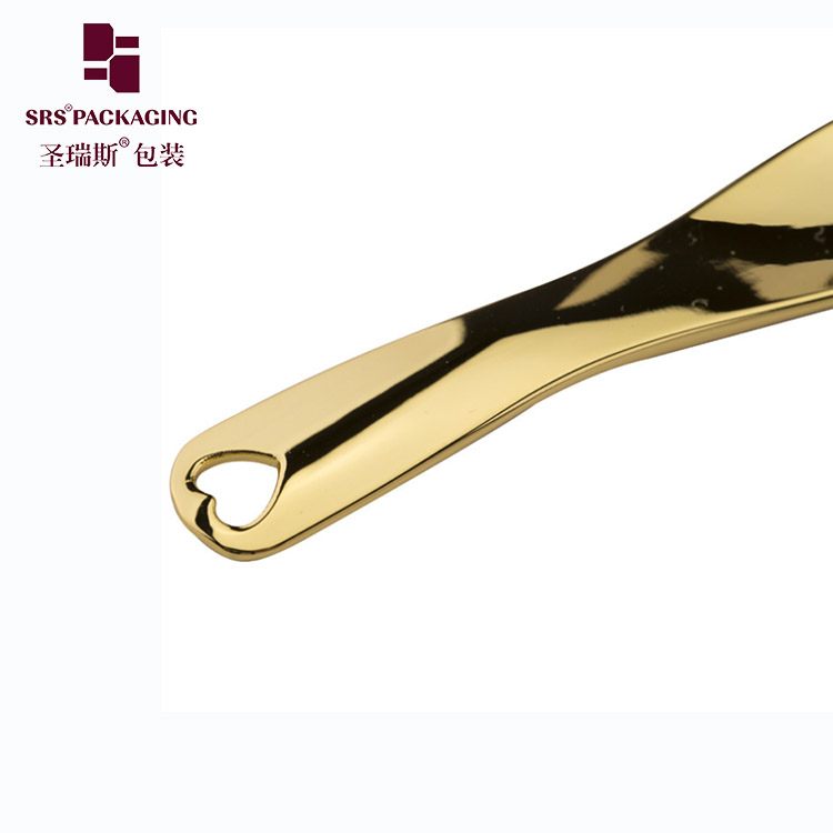 Make up metal cosmetic spoon popular gold silver and rose gold skin care massage beauty tools