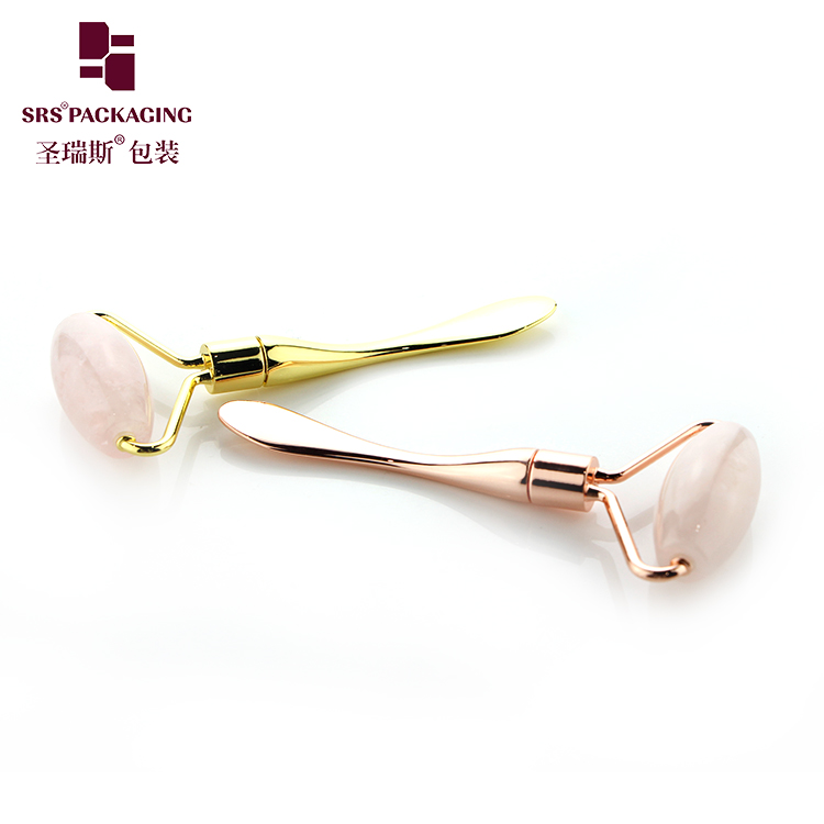 Hot Sale Security Anti Wrinkle handheld beauty jade facial massage roller tool for face 