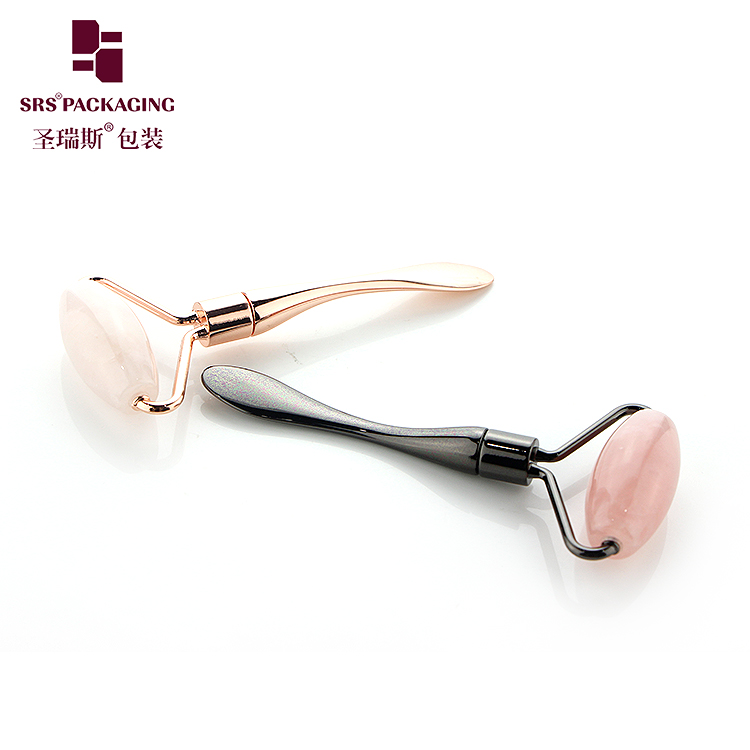 Hot Sale Security Anti Wrinkle handheld beauty jade facial massage roller tool for face 
