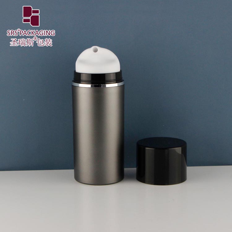 Empty Round PP PCR Eco Friendly Recyclable Material Lotion Bottle 30ml airless pump