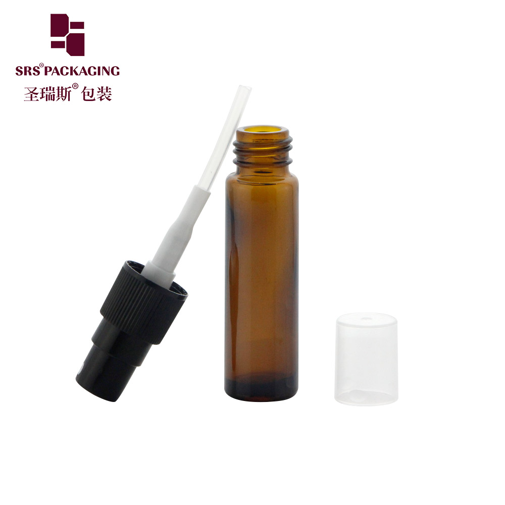 10ML Glass Spray Bottle Perfume Dispensing Bottle For Lotion Toner With Plastic Mist Sprayer