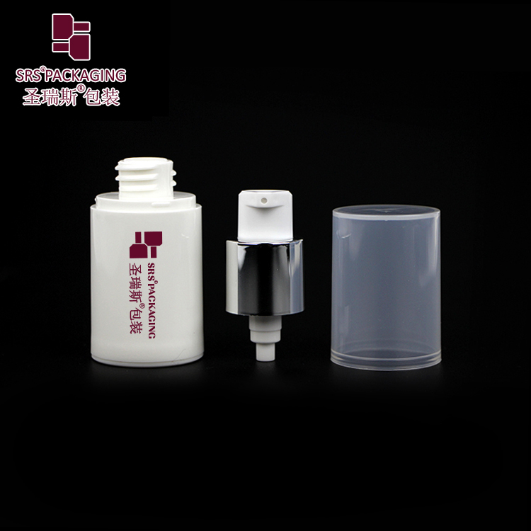 15ml 30ml 50ml 80ml 100ml free sample white airless pump bottle