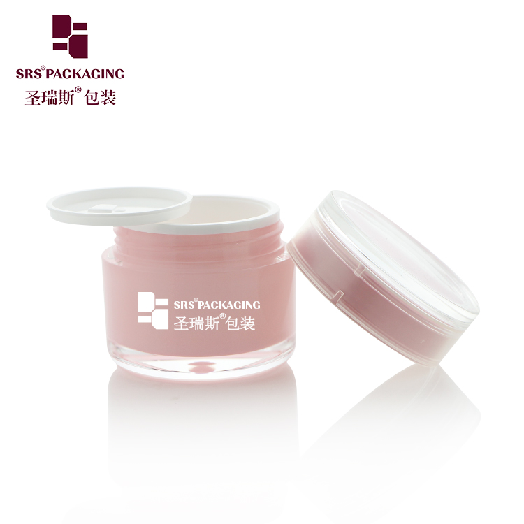 J204 Empty Luxury Skincare Facial Cream Wholesale Acrylic Jar 50 ml