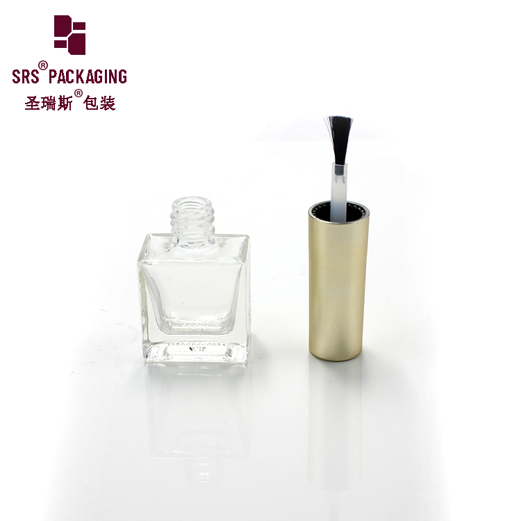 SRS Packaging Good Quality FAST Lead Time 8ML Empty Glass Nail Polish Bottles