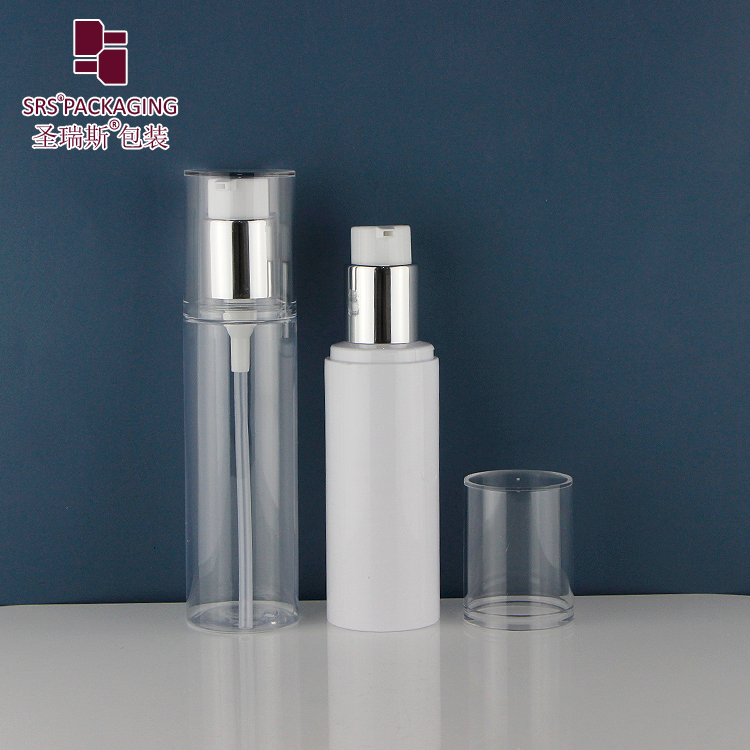 White Plastic Bottle with Plastic Sprayer Fine Mist PET Bottle 120ml Atomizer Private Label for Cosmetics