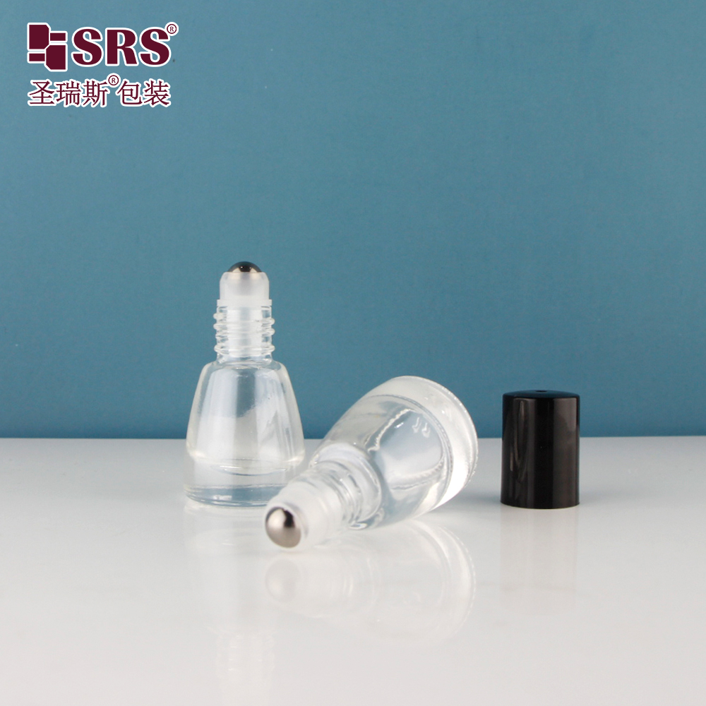 Factory Direct Sales Portable Roller Ball Glass Vial 4ml Perfume Roller Bottles For Essential Oils