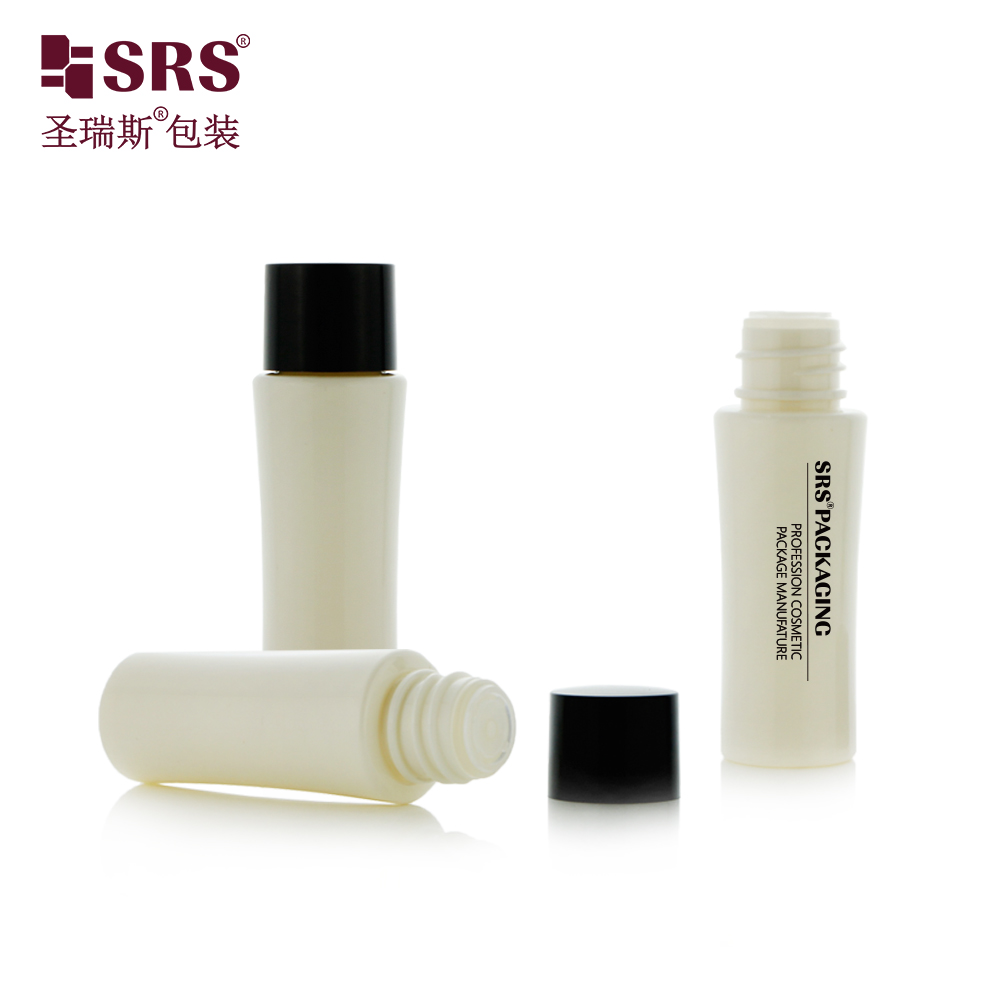 SRS 15ml PET Plastic Bottle Screw Cap using Emulsion Skin Care Cosmetic Empty Packaging