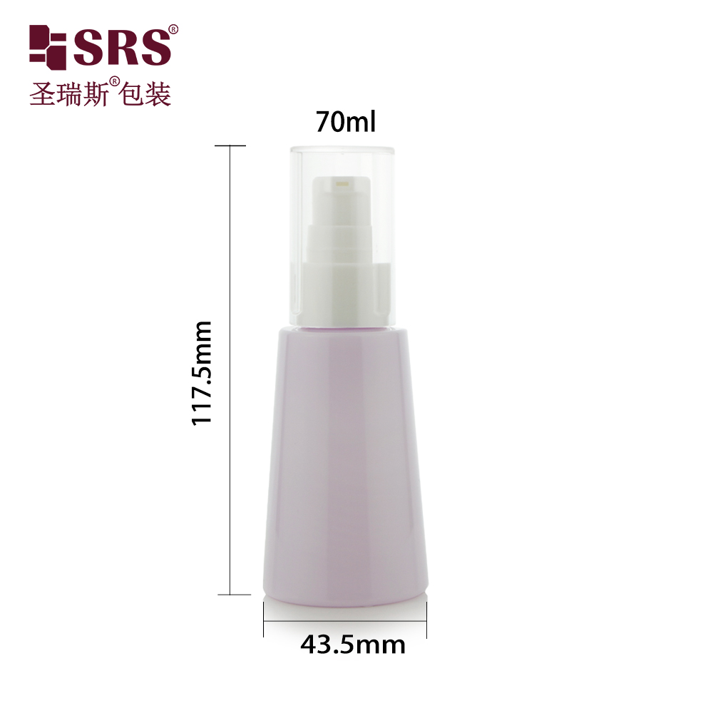 Hot Selling Cheap Price Lotion Bottle 70ml PET Plastic Bottle Hair Conditioner Manufacturer Packaging