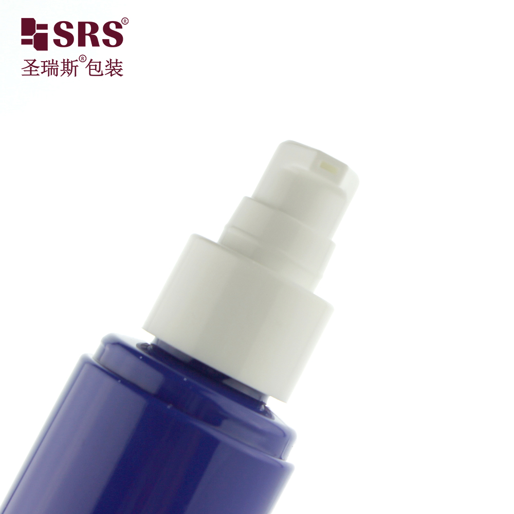 Customize Logo Square Large Capacity Split Shampoo Showe Gel Cosmetics Pressing Pump Empty Plastic PET Bottle