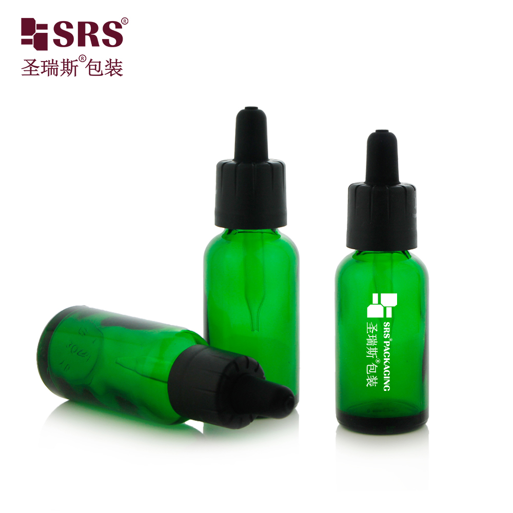 Skin Care 5ml 10ml 15ml 20ml 30ml 50ml 100ml Glass Dropper Bottle