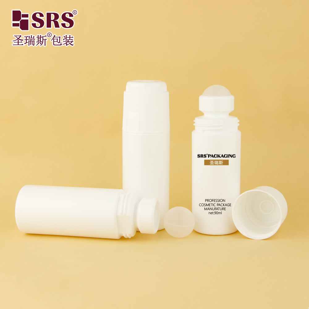 New Arrivals Single Layer Child-Resistant Cap PP PCR 90ml Roller Bottle for Safe and Easy Application