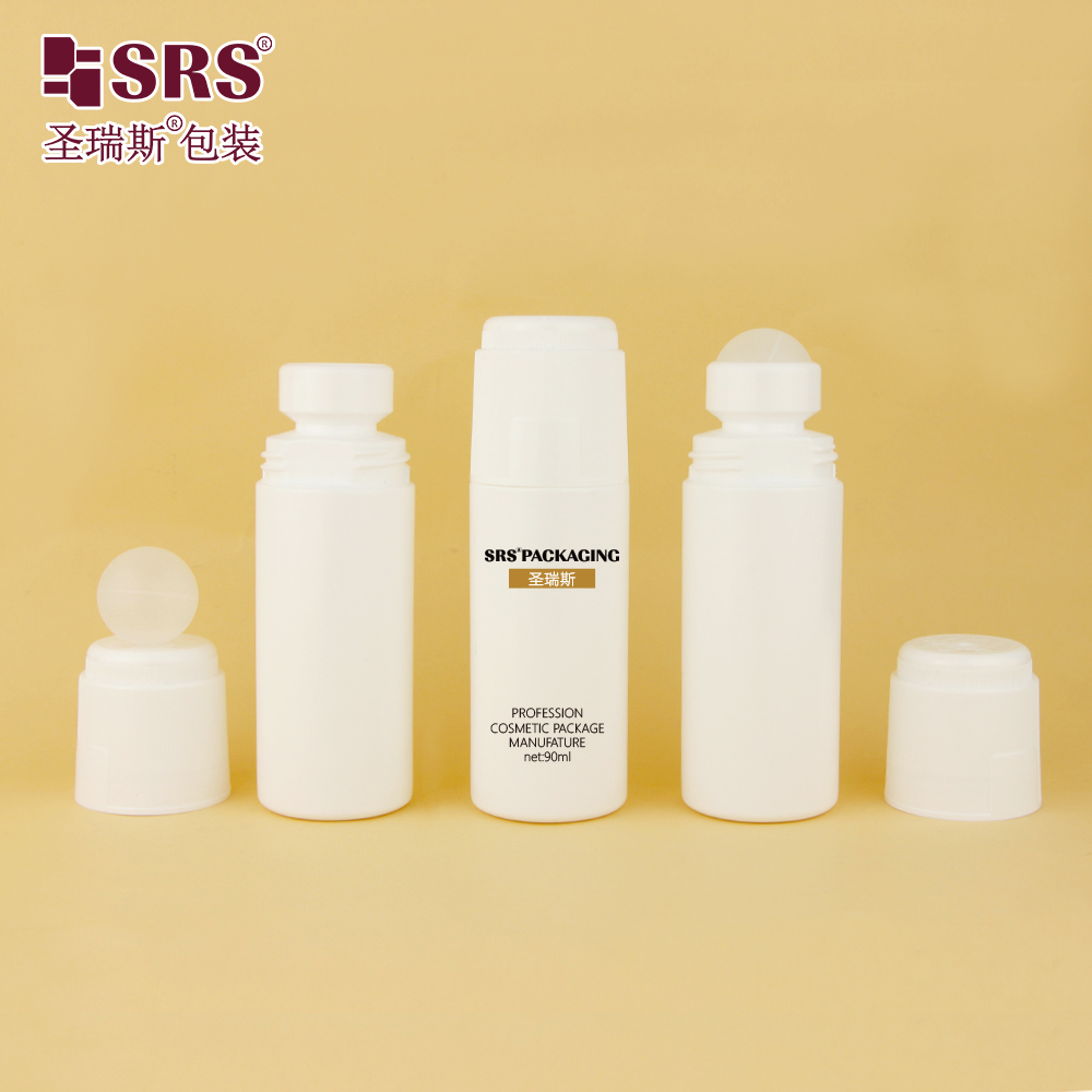 New Arrivals Single Layer Child-Resistant Cap PP PCR 90ml Roller Bottle for Safe and Easy Application