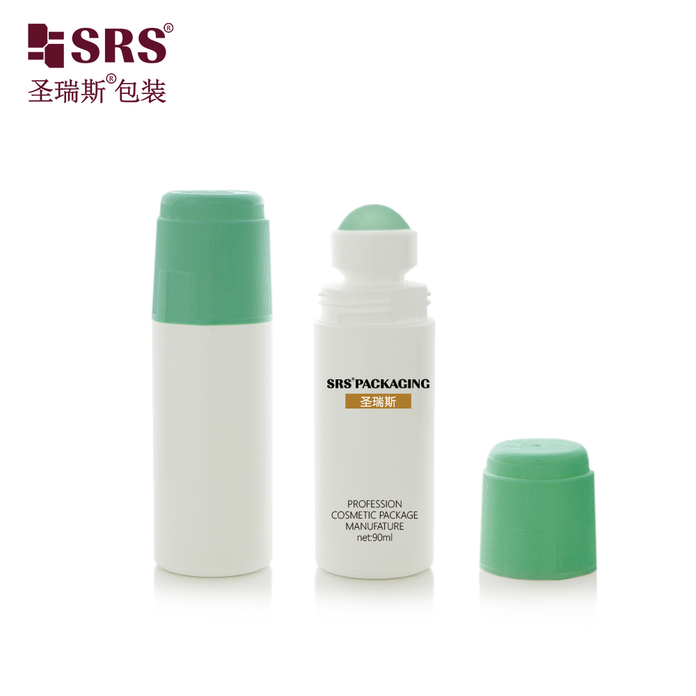 New Arrivals Single Layer Child-Resistant Cap PP PCR 90ml Roller Bottle for Safe and Easy Application