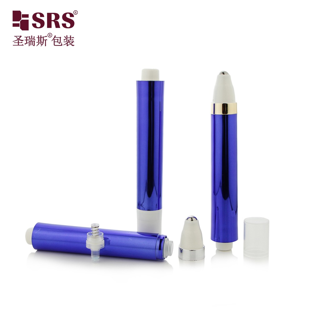 Luxury Press Airless Roller Bottle for Cosmetics & Skincare Product