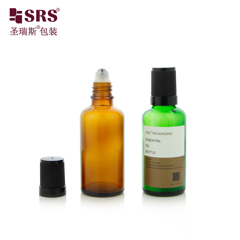 5ml 10ml 15ml 20ml 30ml 50ml 100ml Essential Oil Perfume Glass Roll On Bottle With Regular Cap