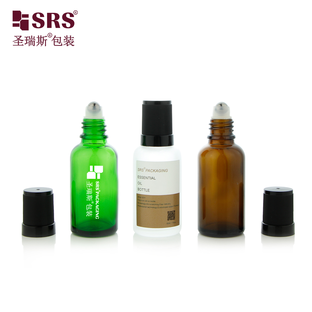 5ml 10ml 15ml 20ml 30ml 50ml 100ml Essential Oil Perfume Glass Roll On Bottle With Regular Cap