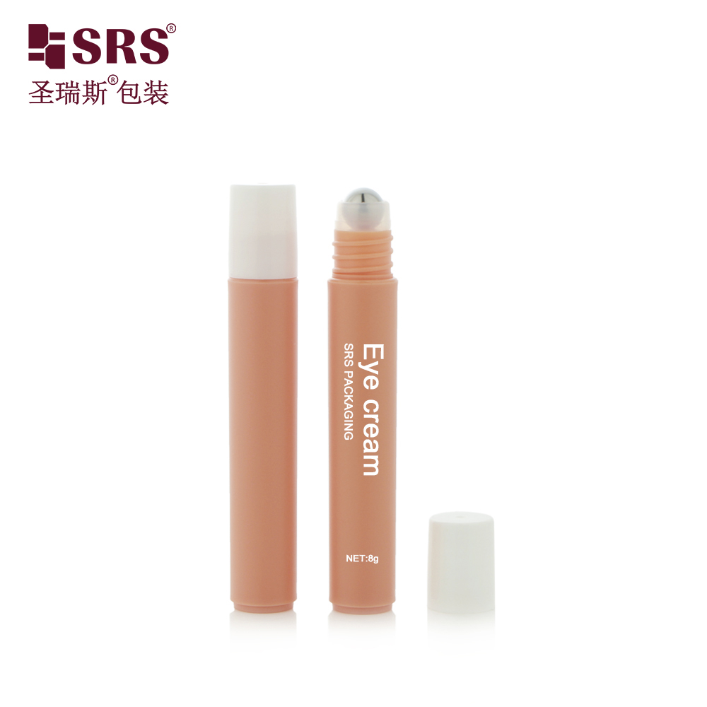Fast Delivery 8ml Translucent Frosted No Leakage PP Roll on Bottle for Eye Serum