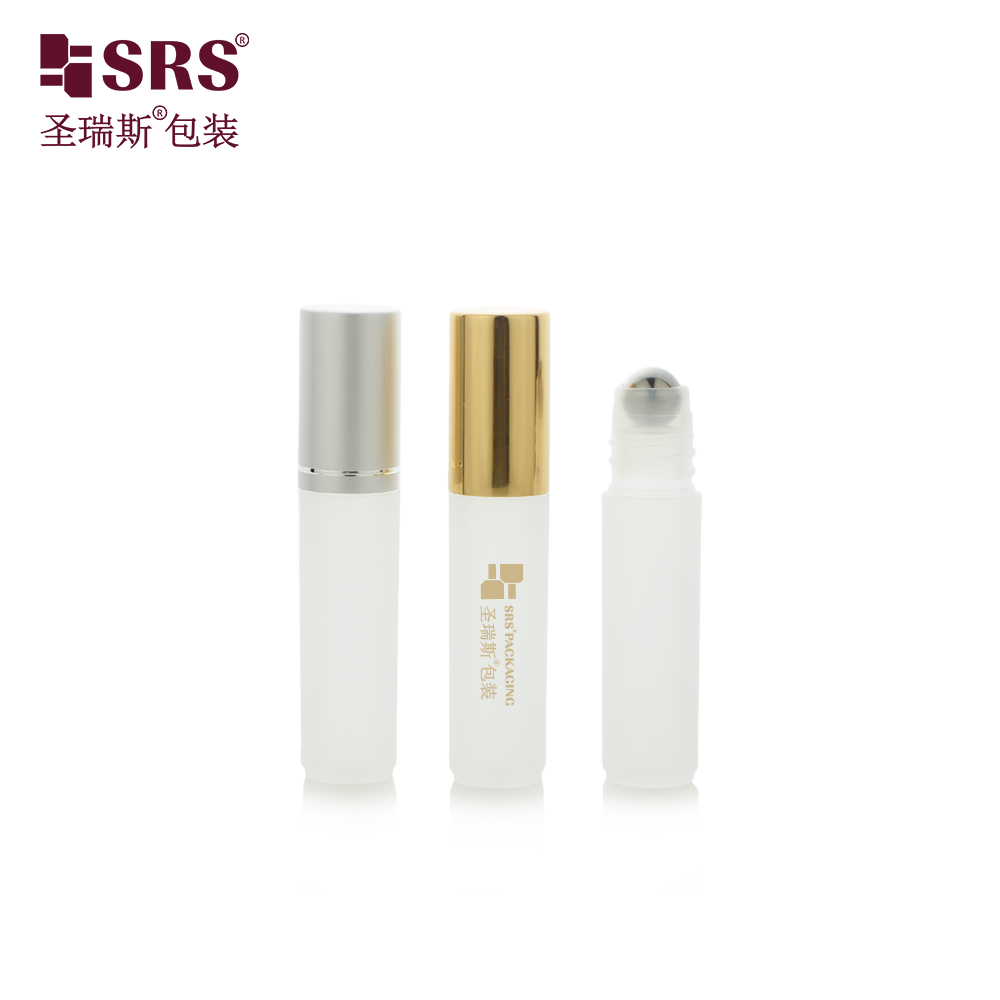Color Custom 5ml plastic roll on bottle for eye care roller massage product