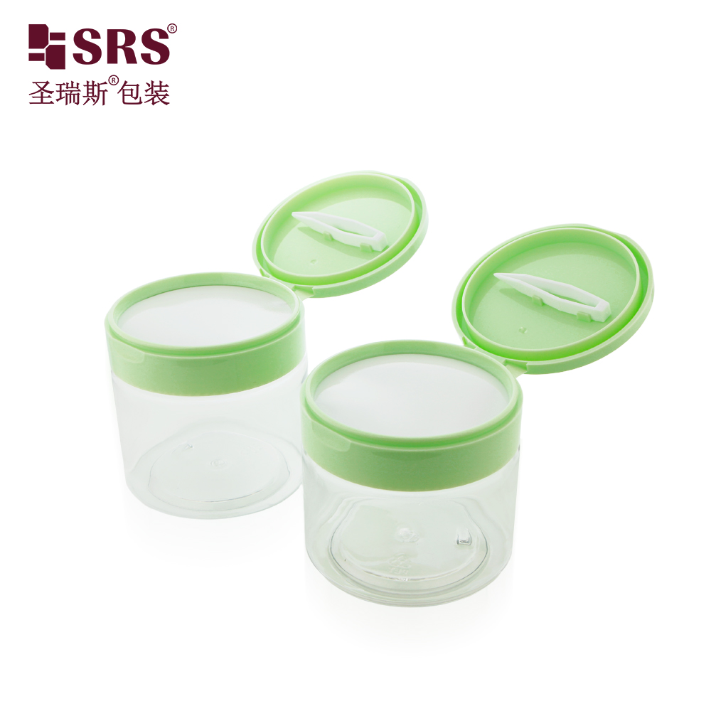 New Arrivals Painting Matte Translucent 200g 250g 300g Skincare Cream PET Jar