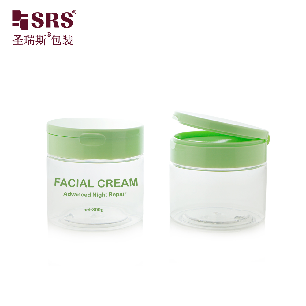 New Arrivals Painting Matte Translucent 200g 250g 300g Skincare Cream PET Jar