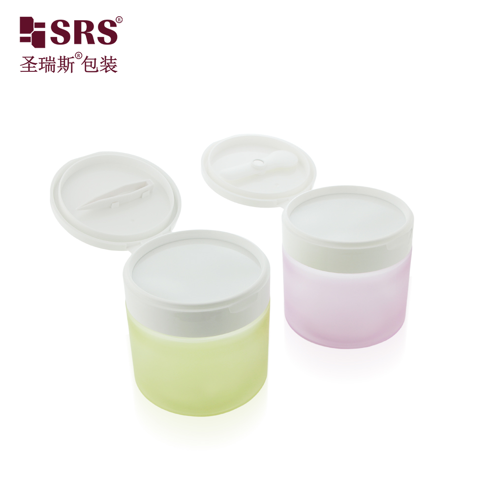 New Arrivals Painting Matte Translucent 200g 250g 300g Skincare Cream PET Jar