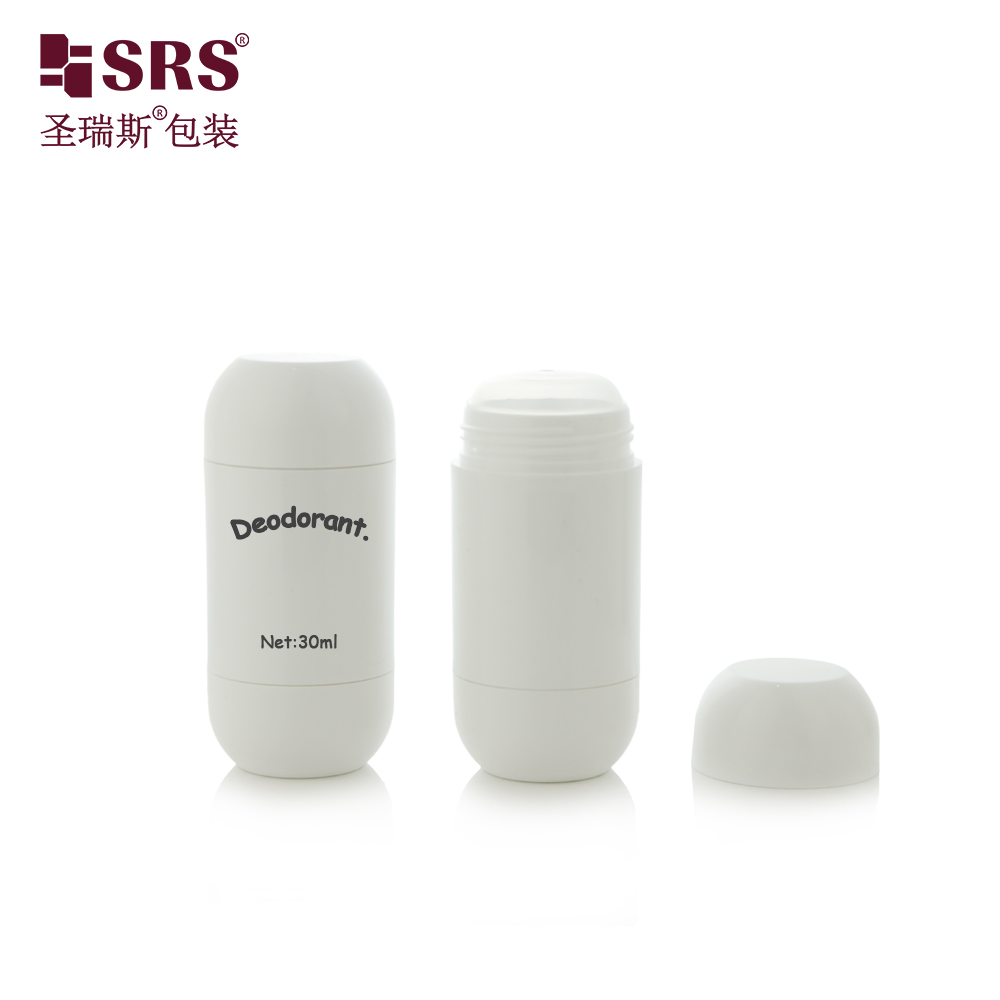 30g Empty Eco Friendly Antiperspirant Matte Twist up Deodorant Stick Container
