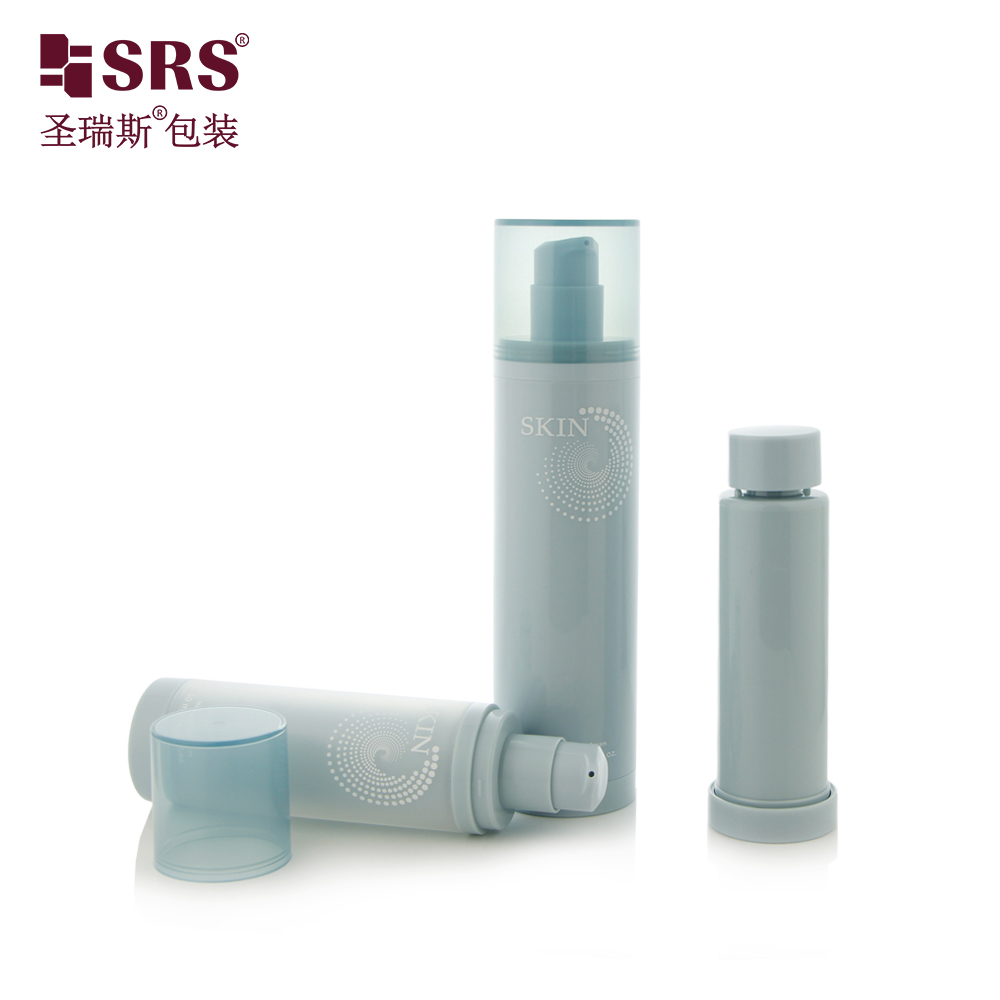 30ml 50ml 100ml Eco-friendly Custom Color PP PCR Replaceable Airless Lotion Bottle