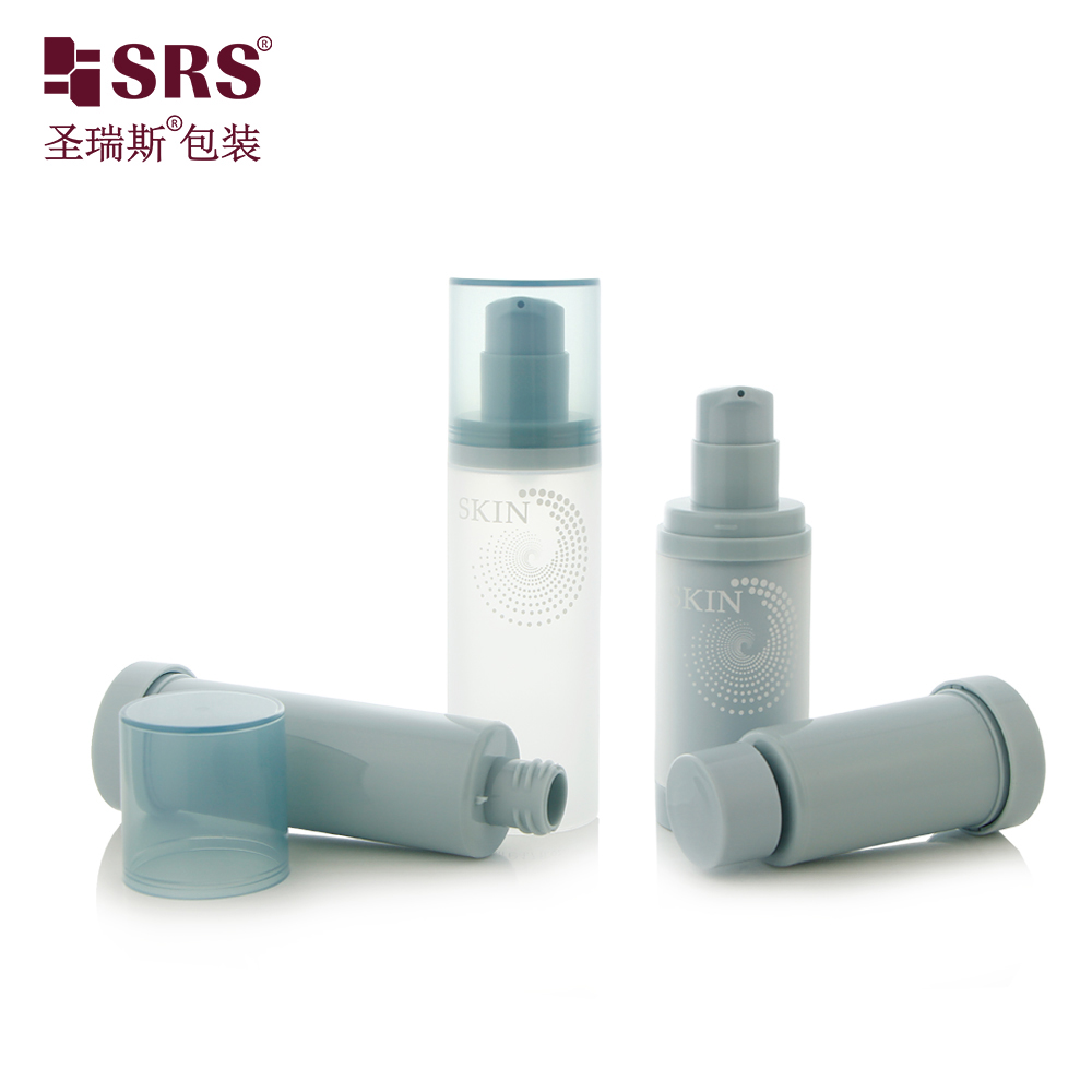 30ml 50ml 100ml Eco-friendly Custom Color PP PCR Replaceable Airless Lotion Bottle