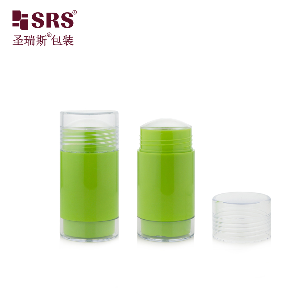 Customize Pretty Pink Empty AS Glossy Deodorant Stick Packaging