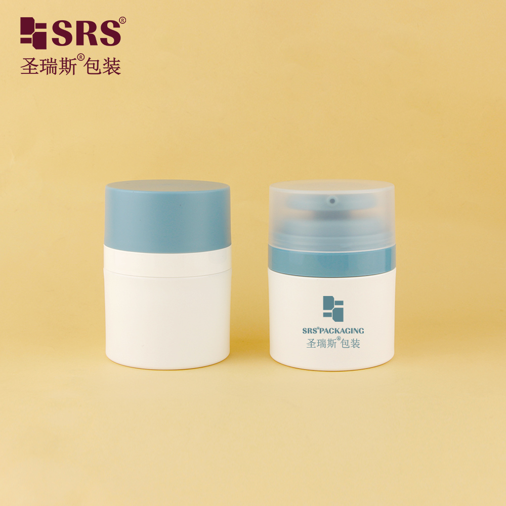 Luxurious and Customizable Cosmetic PP Jar With Replaceable Cream Jar 