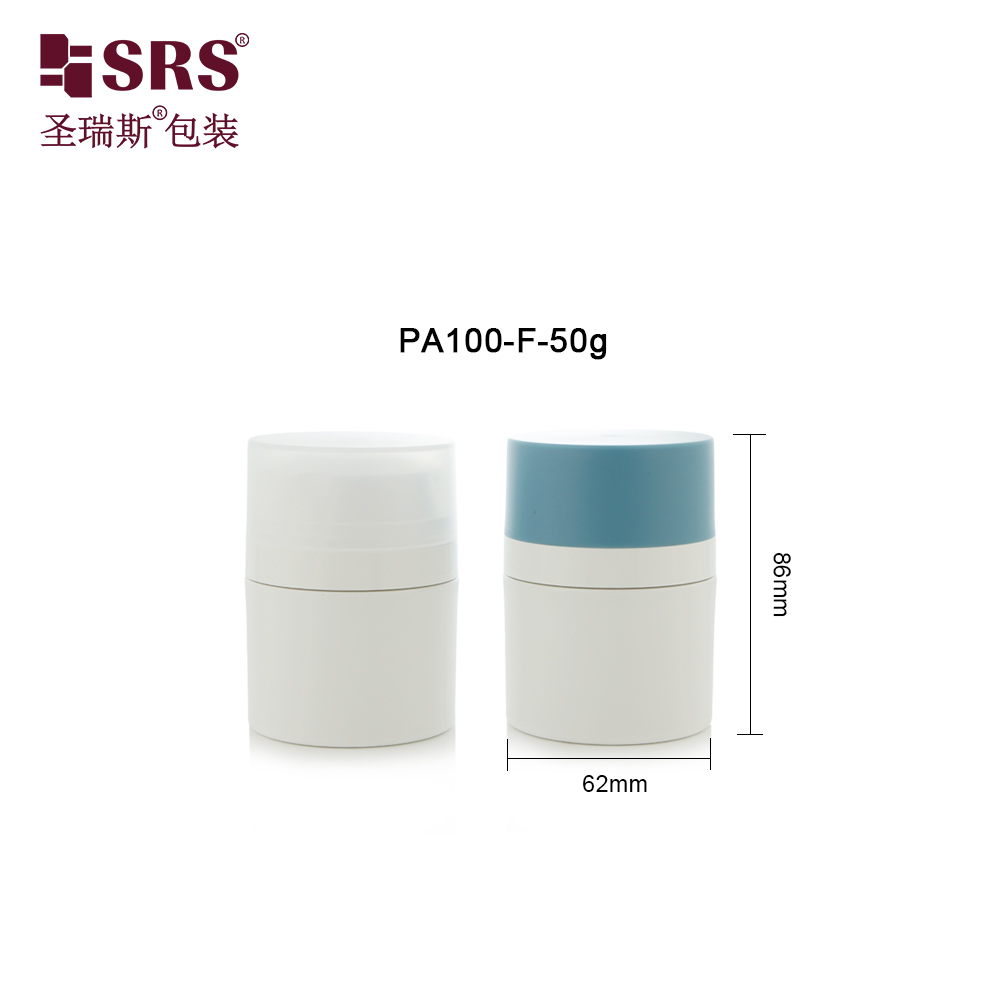 Environmentally-Friendly Refillable Cosmetic Face Cream Container Body Butter Jars 