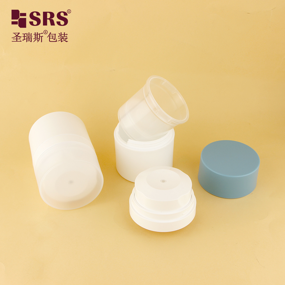 Environmentally-Friendly Refillable Cosmetic Face Cream Container Body Butter Jars 