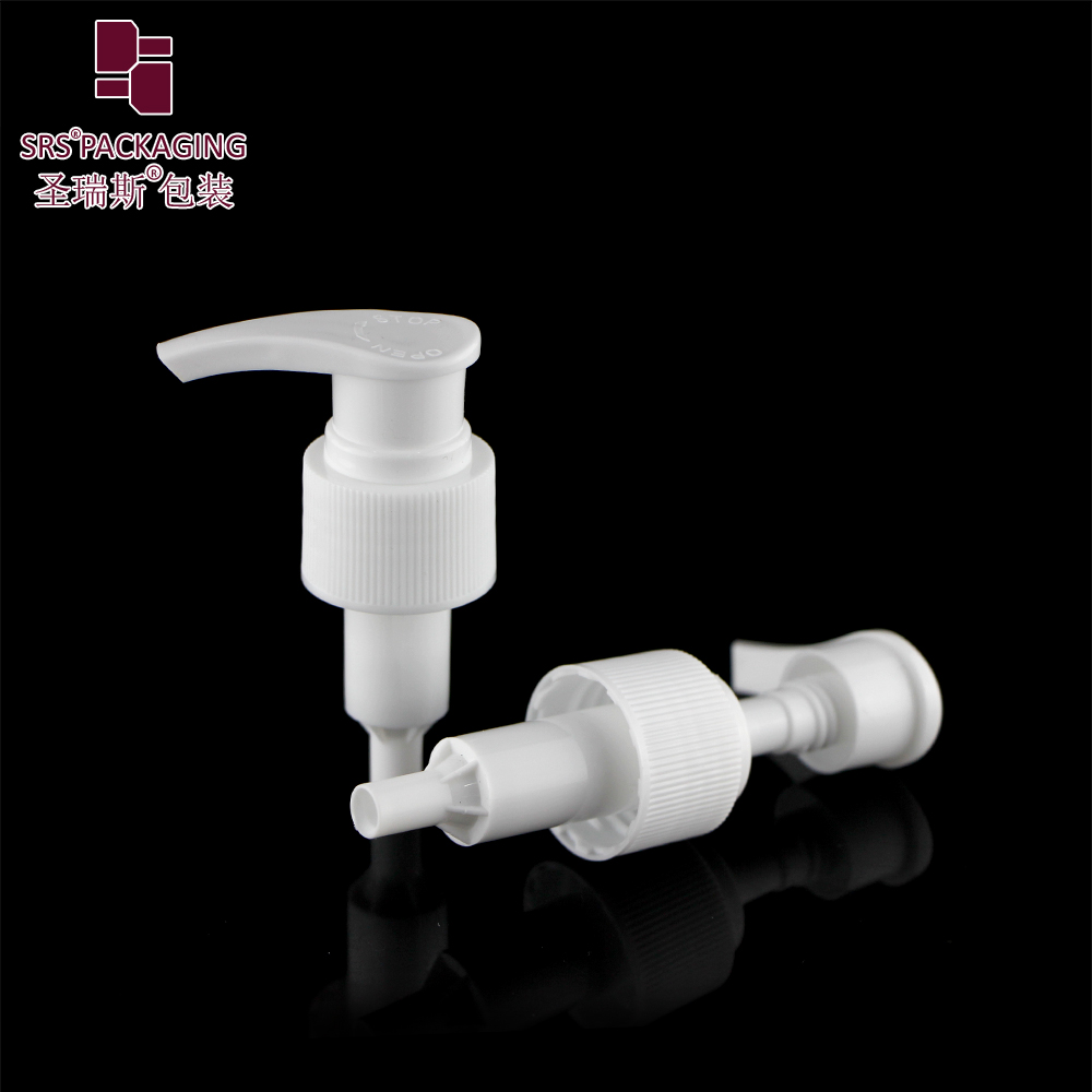 Customized Body Care Packaging PP 24/410 Luxury Pumps Outup Lotion Pump Dispenser for Shampoo Bottle