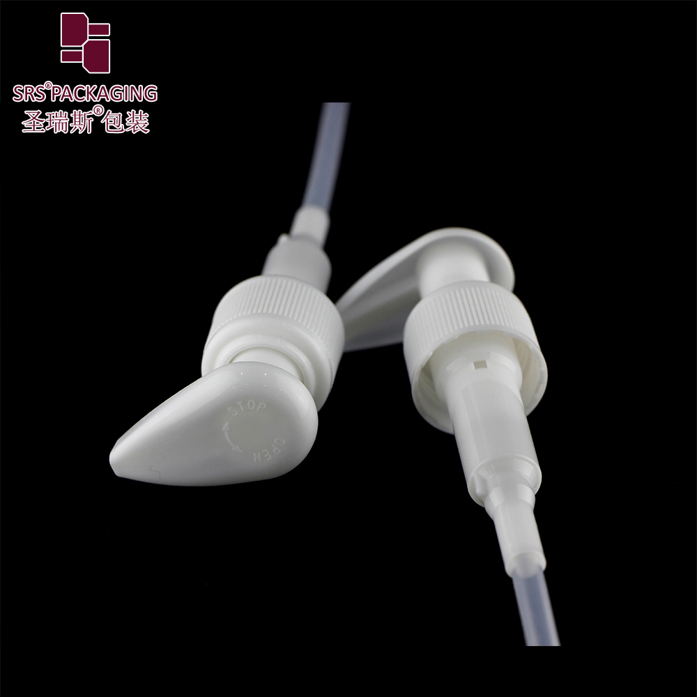 Customized Body Care Packaging PP 24/410 Luxury Pumps Outup Lotion Pump Dispenser for Shampoo Bottle