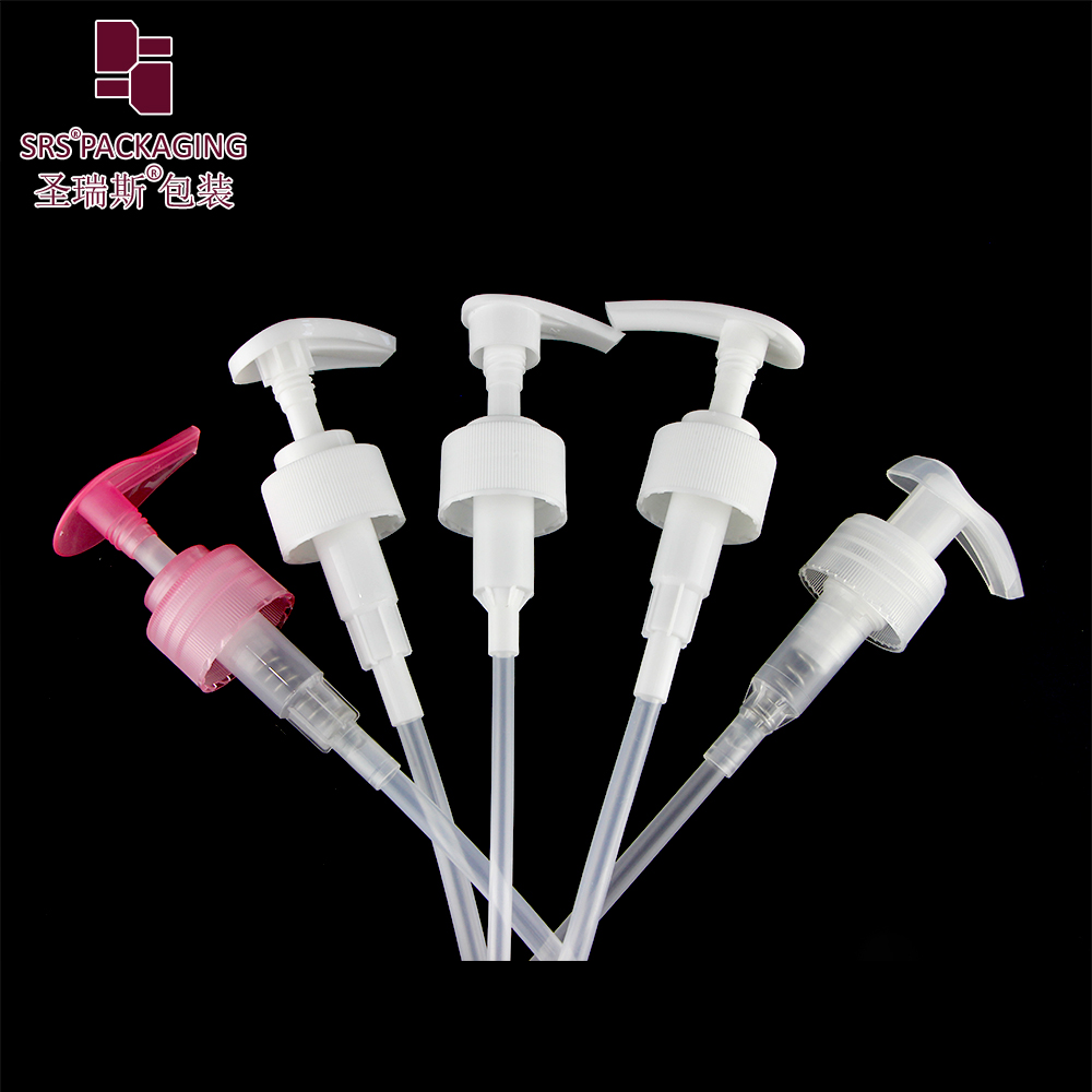Factory Wholesale Plastic Lotion Pump Dispenser for Bottle Customized Color Cosmetic Lotion Pump
